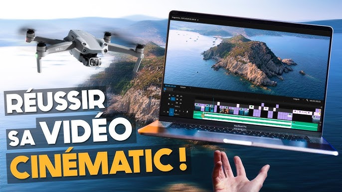 Montage vidéo drone + interview (5 min)