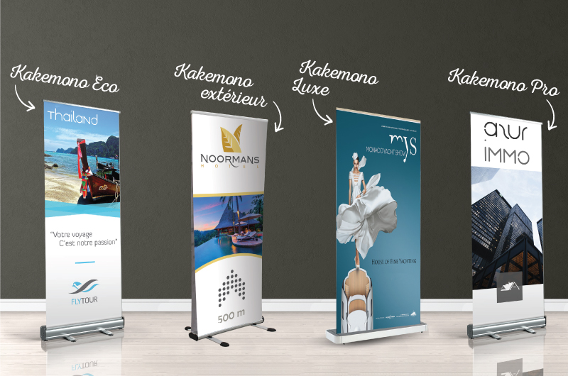 Roll-up + Kakemono personnalisé