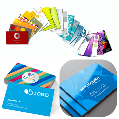 Impression 1000 cartes de visite luxe (vernis)