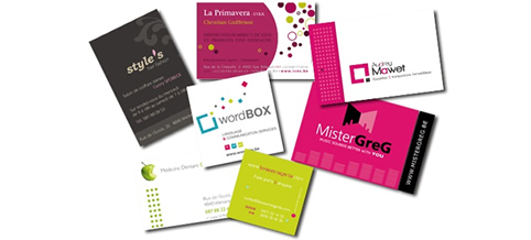 Impression cartes de visite premium